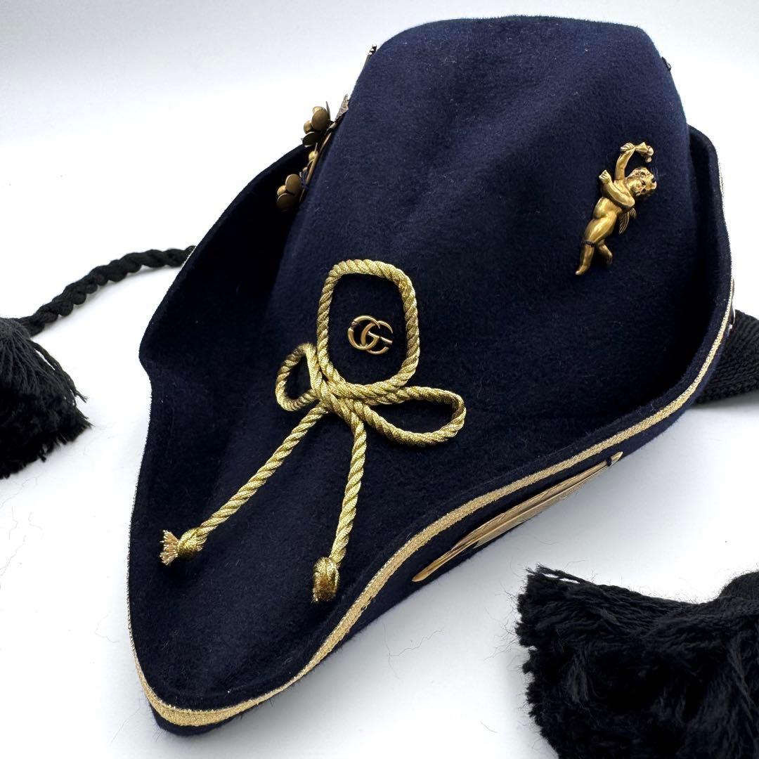 未使用品✨ グッチ ラビット パイレーツハット GGマーモント バケット