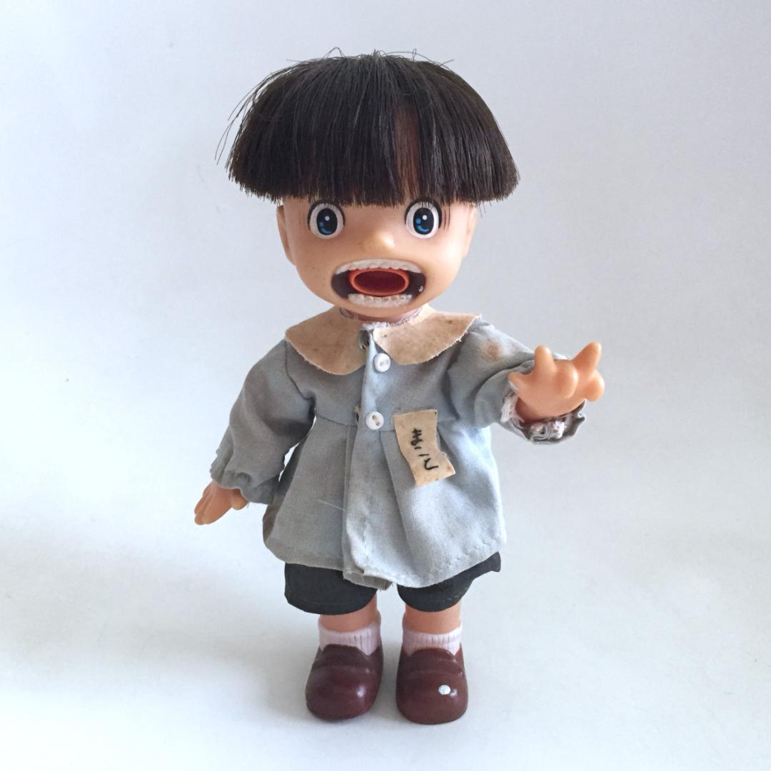 ビンテージ まことちゃん ソフビ人形 ANSONY製 楳図かずお あんそにい