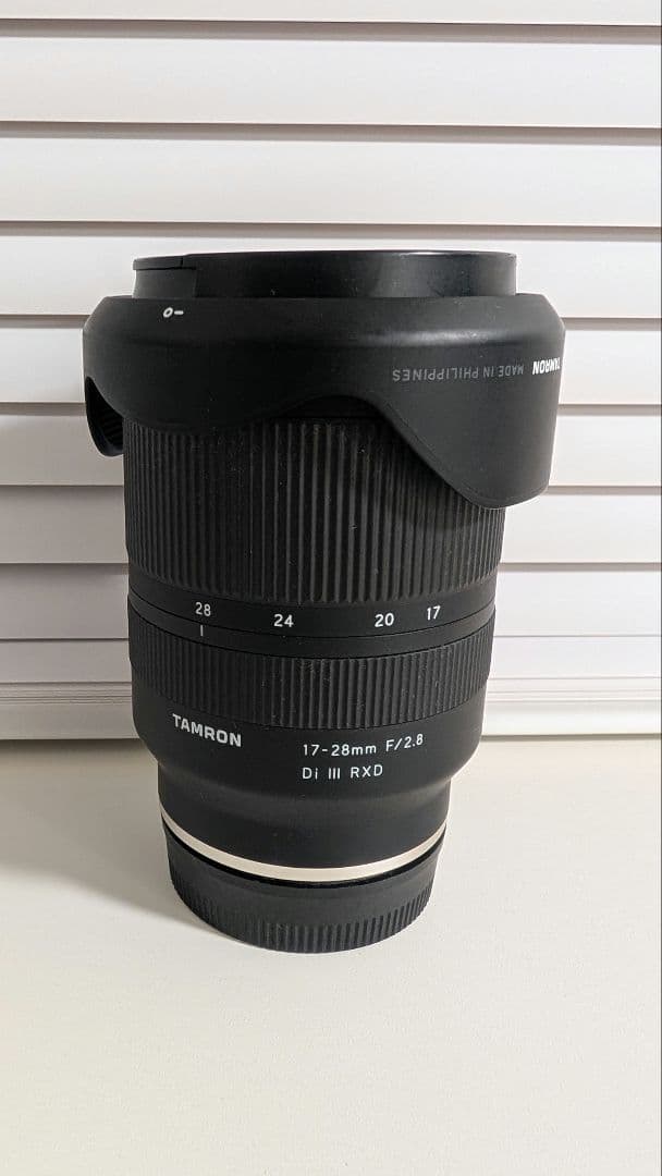 レンズ(ズーム) TAMRON 17-28mm F/2.8 DI III RXD タムロン 17-28mm F/2.8 Di III RXD レビュー｜F2.8を疑うほど軽い大