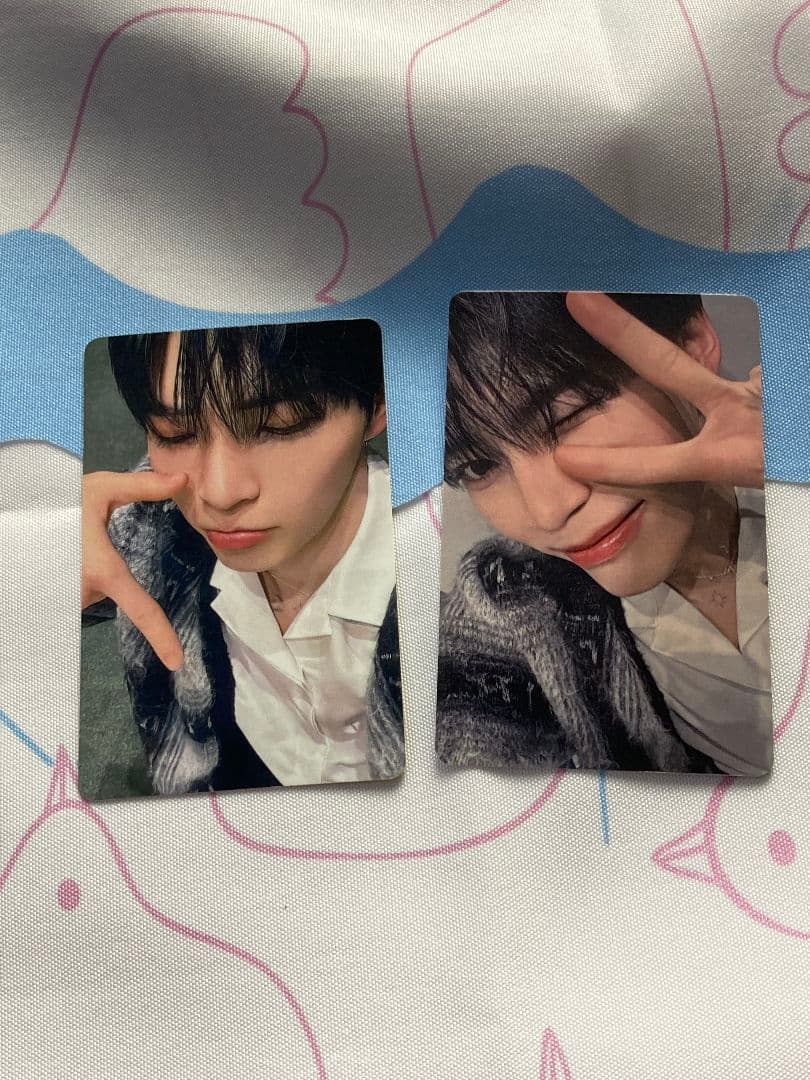 ZB1 勝ち 負け ソンハンビン ゼベワン あっち向いてホイ トレカ 2枚