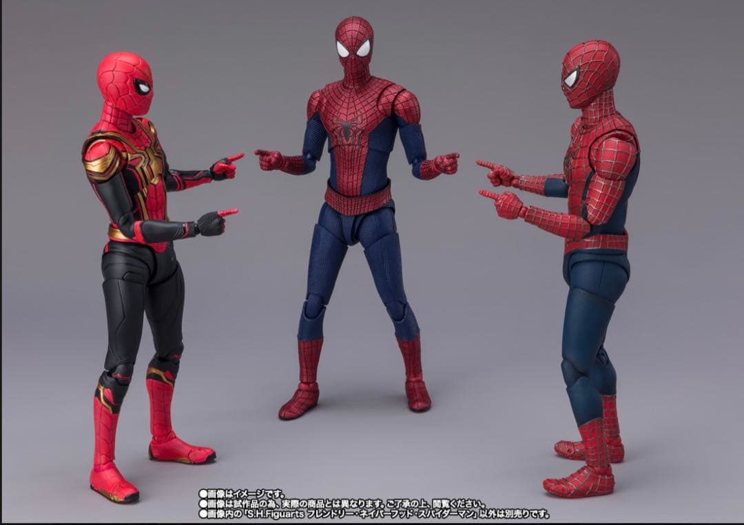 S.H.Figuarts スパイダーマン　二点セット