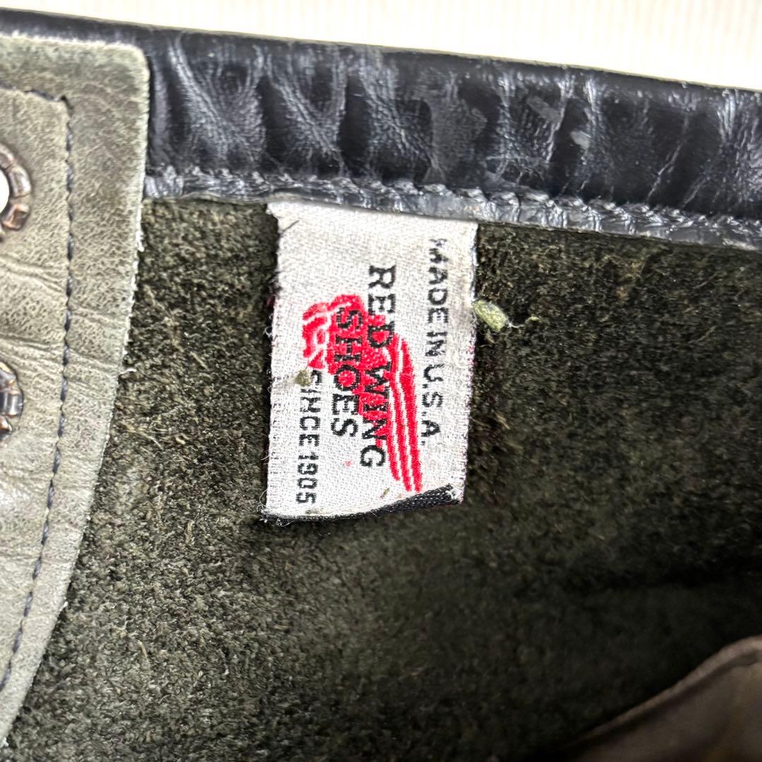 希少限定】レッドウィング 2883 モスグリーン ヌバック 2000年製 8D