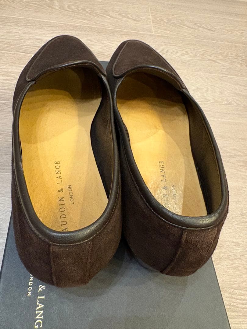 BAUDOIN&LANGE ボードイン アンド ランジ 42 シューズ ブラウン - メルカリ