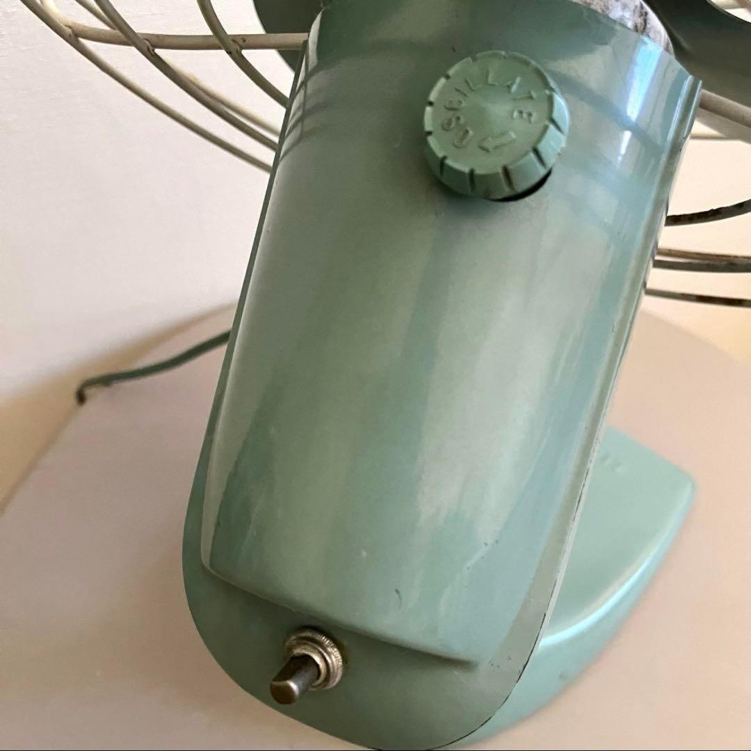 レア！GE ゼネラルエレクトリック 扇風機 アクアブルー レトロ - メルカリ