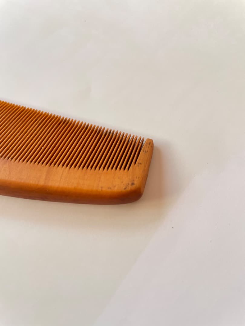 廣島つげ櫛 コーム 江戸東櫛 廣島政夫さん廣島つげ櫛(夢の櫛) 【公式通販】