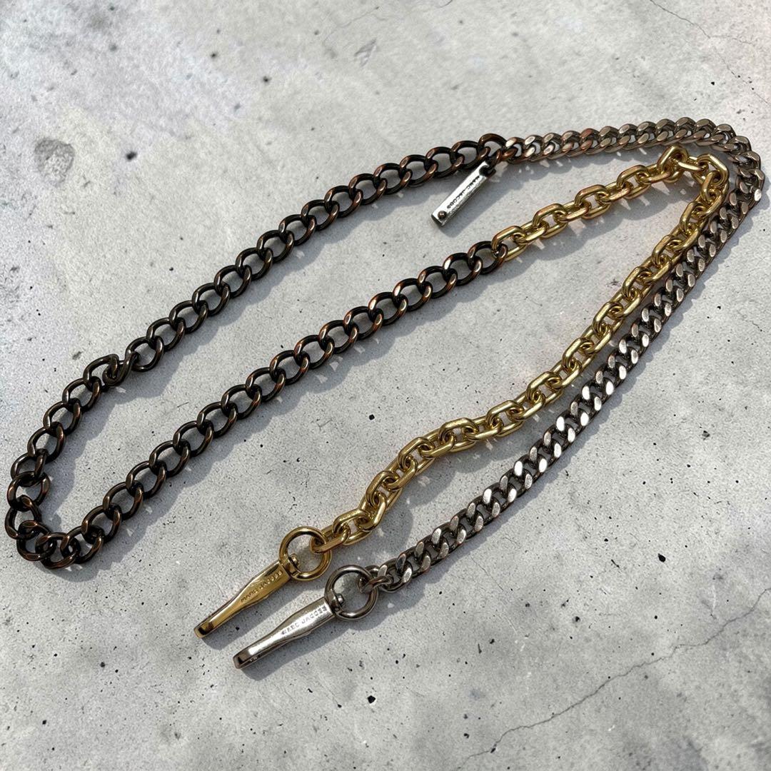 希少 MARC JACOBSザ チェーンストラップ ショルダーストラップ - メルカリ