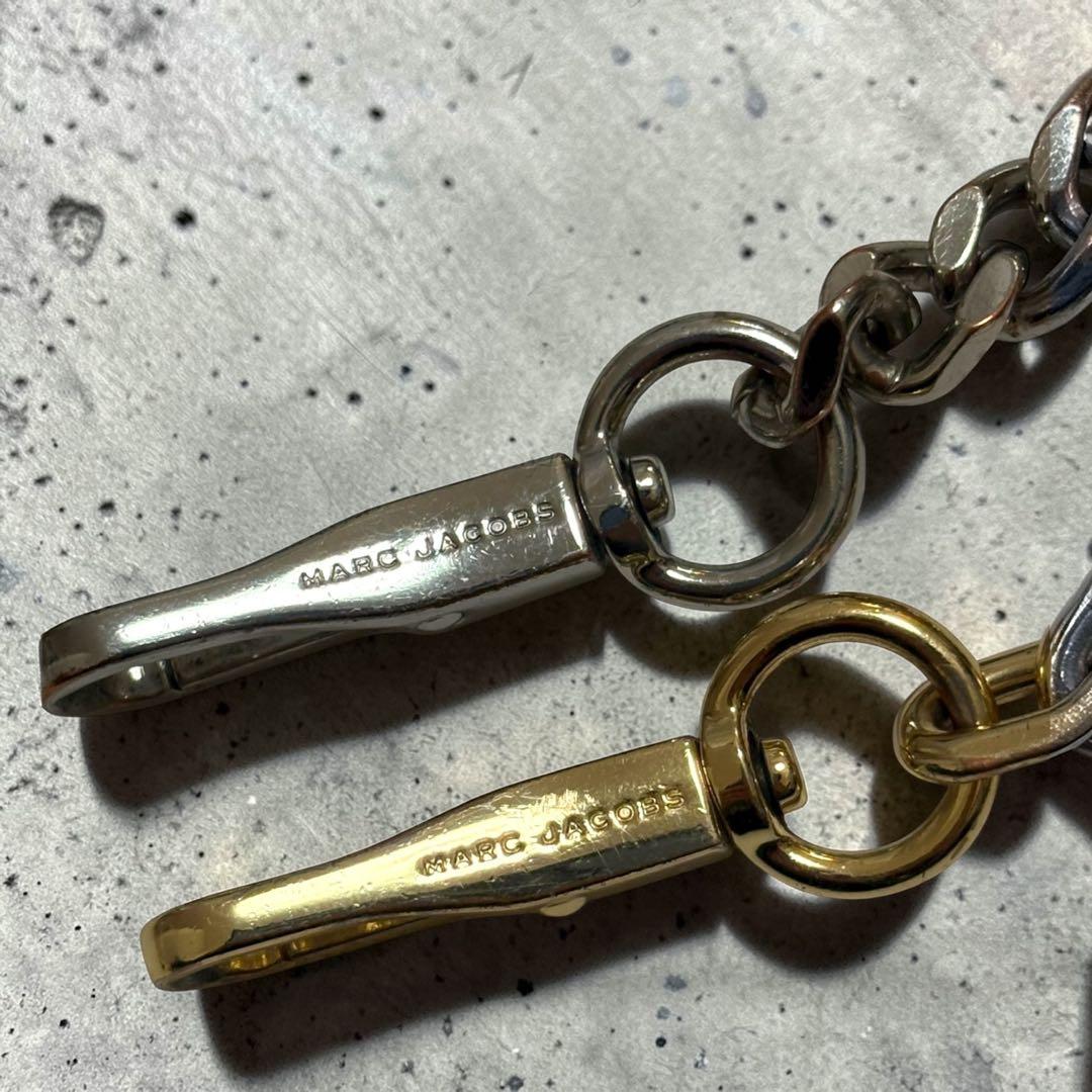 希少 MARC JACOBSザ チェーンストラップ ショルダーストラップ - メルカリ