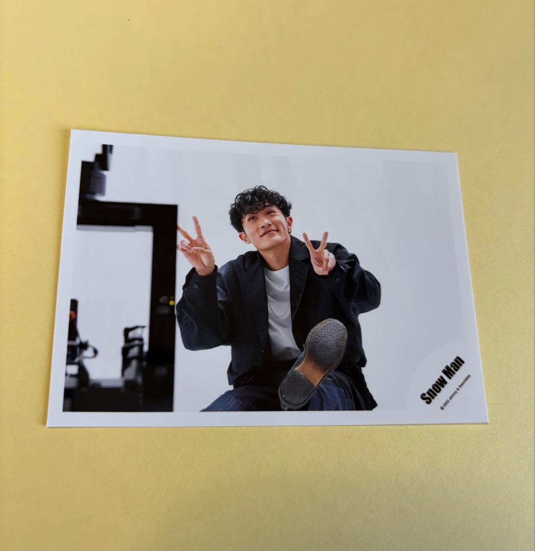 76【岩本照】SnowMan 公式写真 スノーマン 2022年 ひーくん - メルカリ