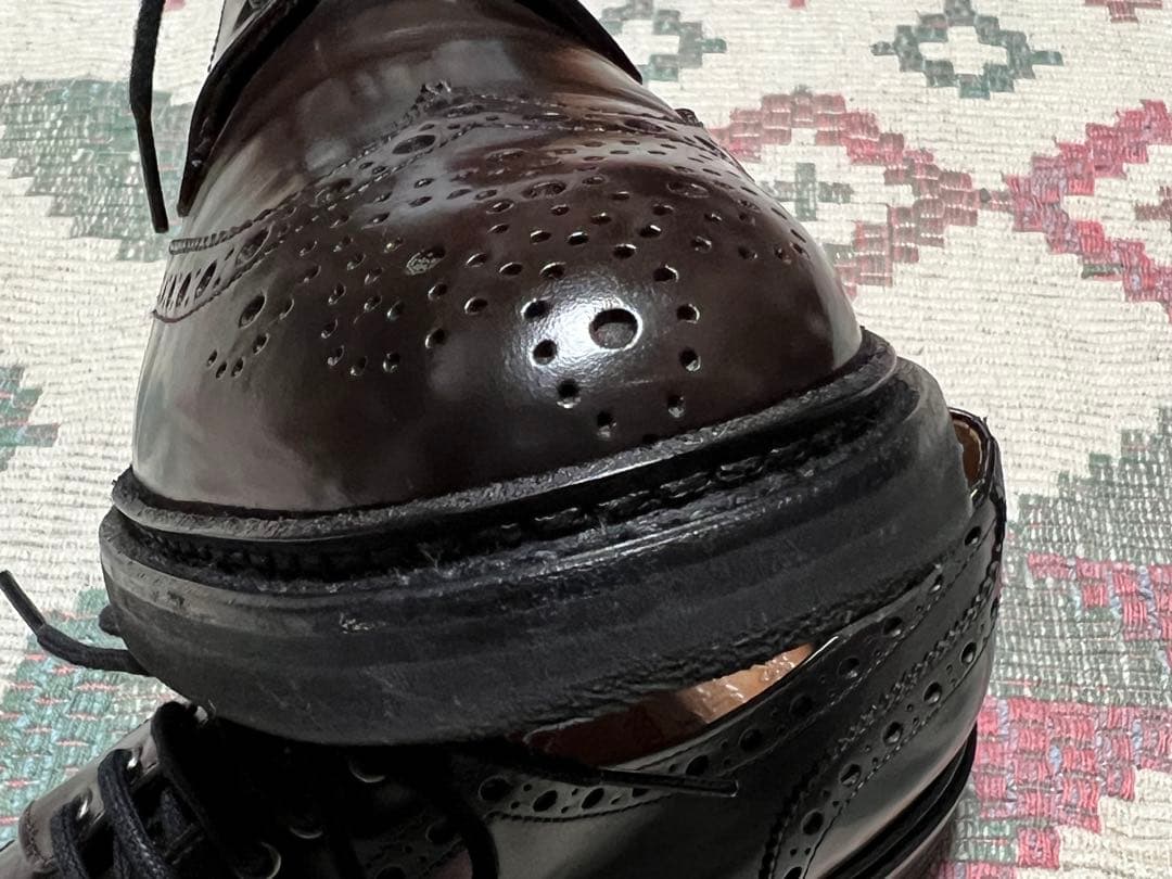 美品 BerwickウィングチップROISレザーシューズ7 バーウィックロイス