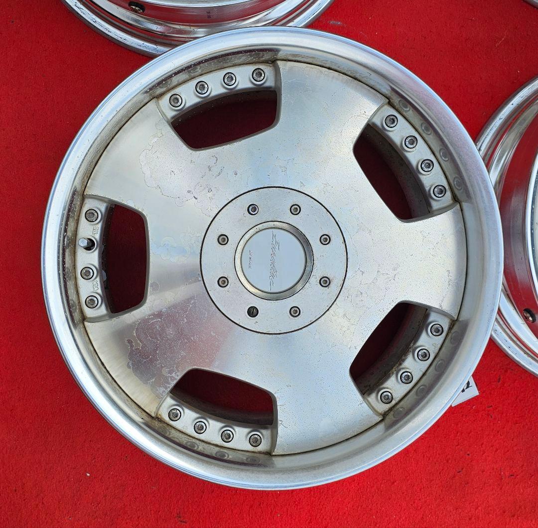 日本製。WORK ユーロライン 18インチ×7.5J +42 PCD114.3 - メルカリ