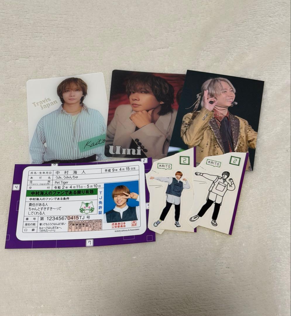 TravisJapan トラジャ 中村海人 トレカ - メルカリ