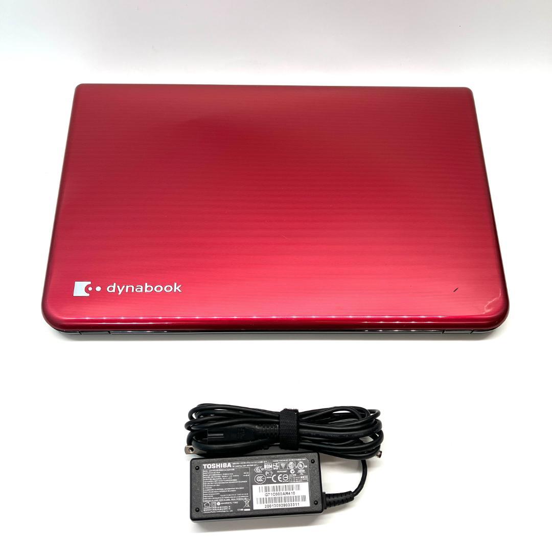 ⭐動作快適⭐綺麗め✨シックなレッド❤️サクサクSSD カメラ付き ノート