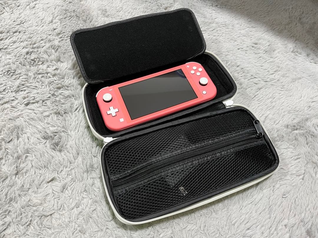 Nintendo Switch Lite ピンク本体 充電器付き-セルゼロマックス