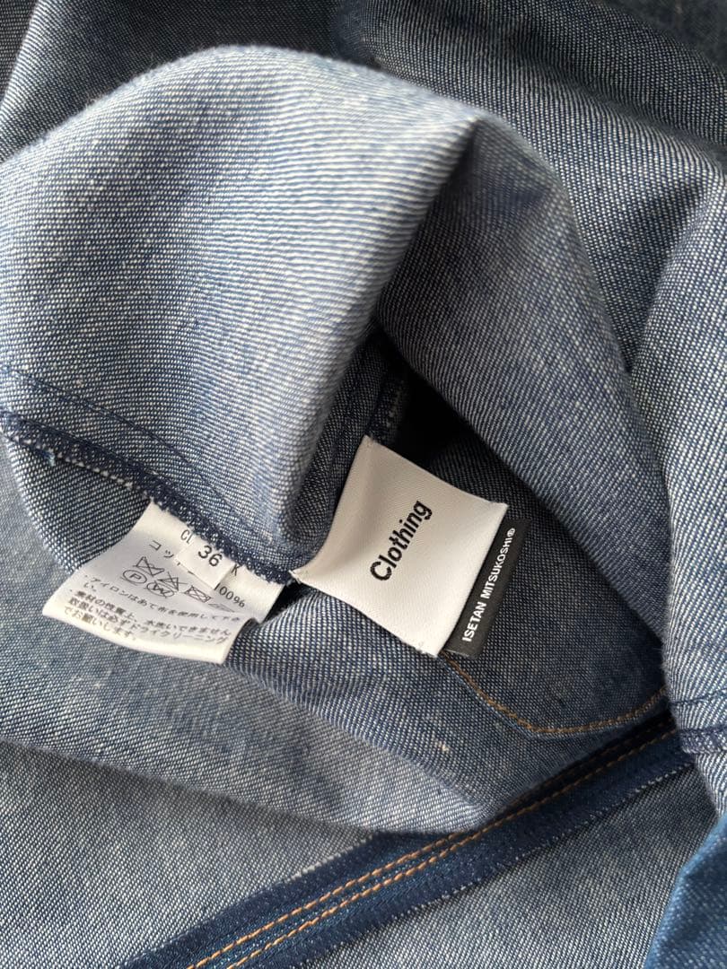 loin. ロワン 井川遥デザインデニムワンピース - メルカリ