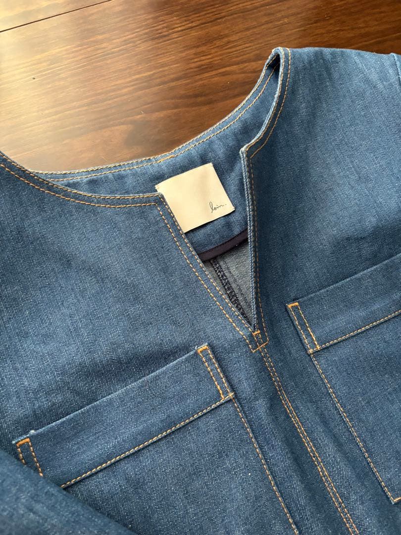 loin. ロワン 井川遥デザインデニムワンピース - メルカリ