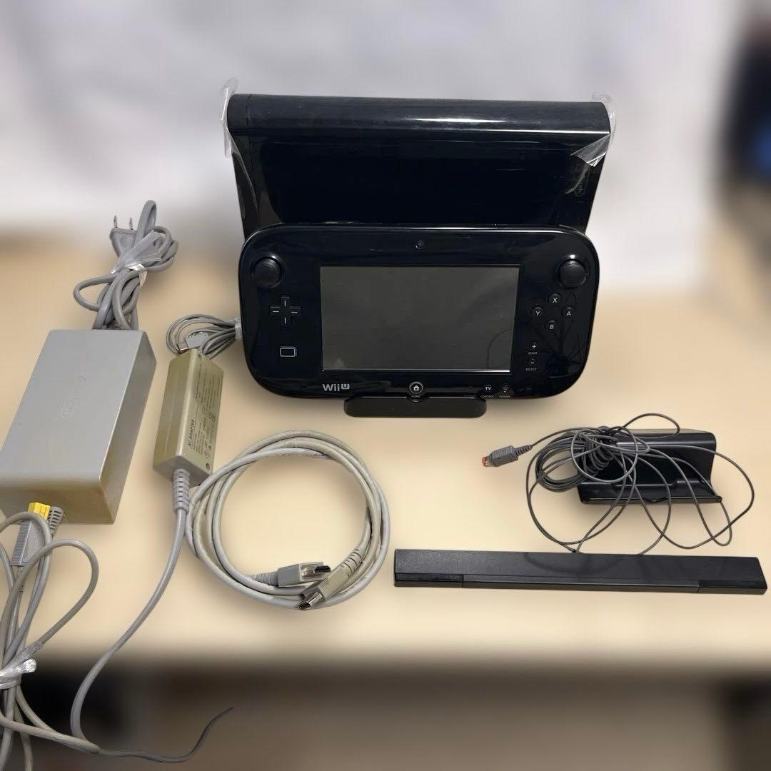 ジャンク Wii U 本体 ブラック 32GB - メルカリ