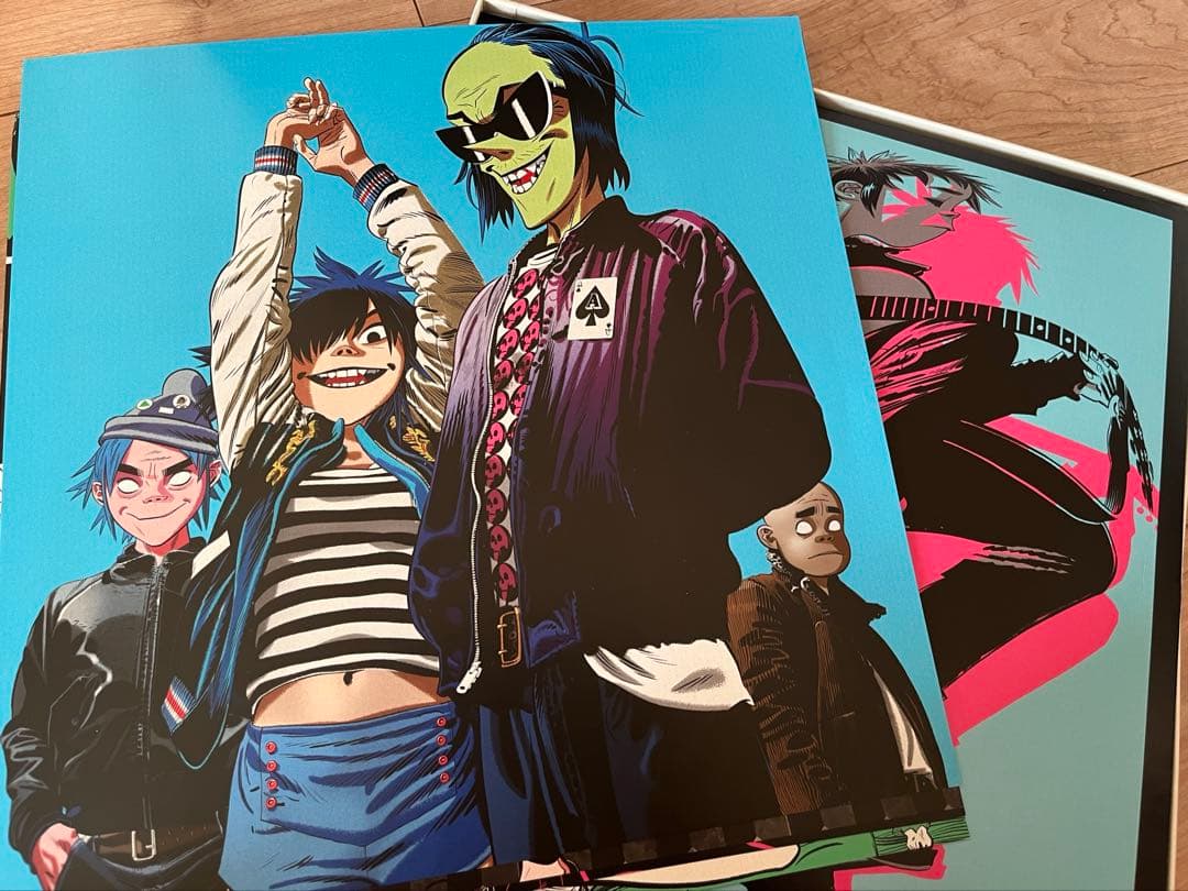 Gorillaz the Now Now デラックス レコード ボックス - メルカリ