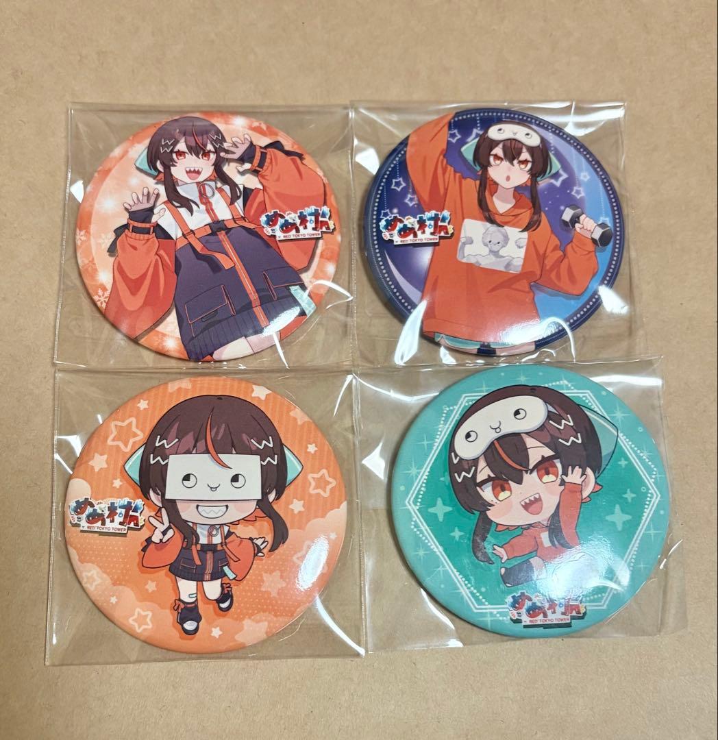 めめ村 ポップアップ RED° 東京タワー ガンマス 缶バッジまとめ売り