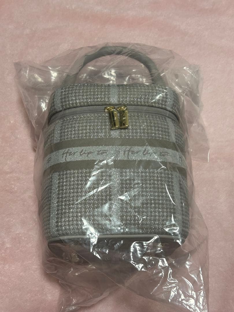 HLT Jacquard Vanity Bag Pink Herlipto - バッグオンライン で 販売