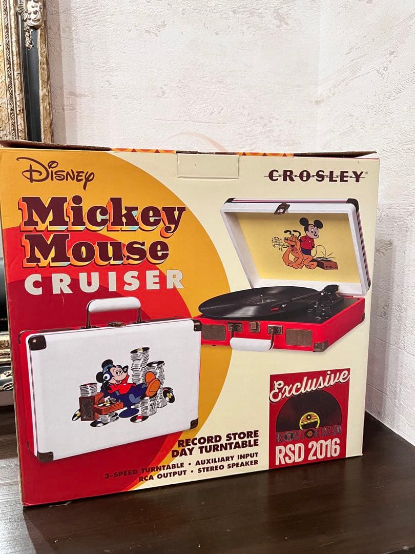 Crosley Mickey Mouse Cruiser ターンテーブル　限定 Crosley Mickey Mouse Cruiserターンテーブル - メルカリ
