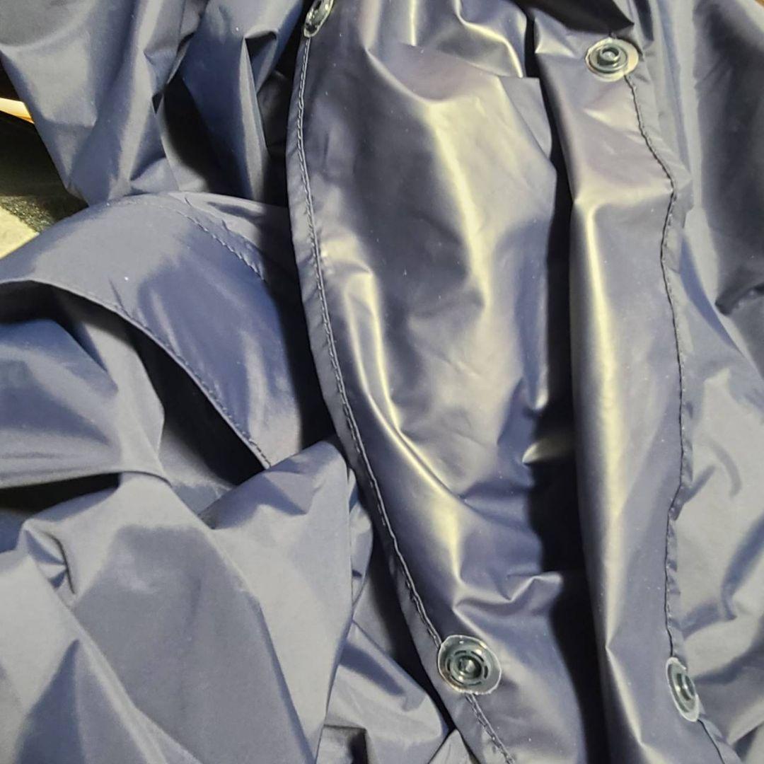 ポロ ラルフローレン レインコート ポンチョ ポケッタブル 紺 撥水