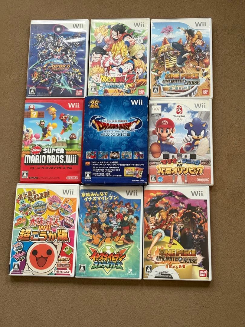 Wii ソフト9枚セット - メルカリ