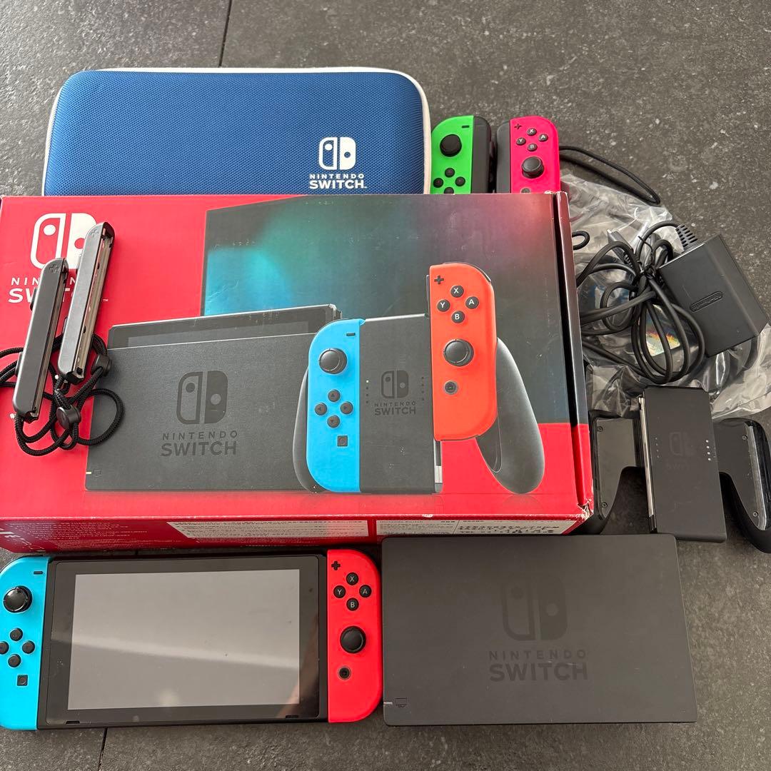 Nintendo Switch フルセット 初期化済み 動作確認済み - メルカリ