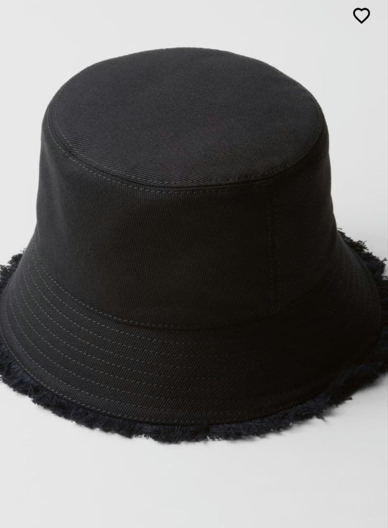 PRADA ドリルバケットハット S