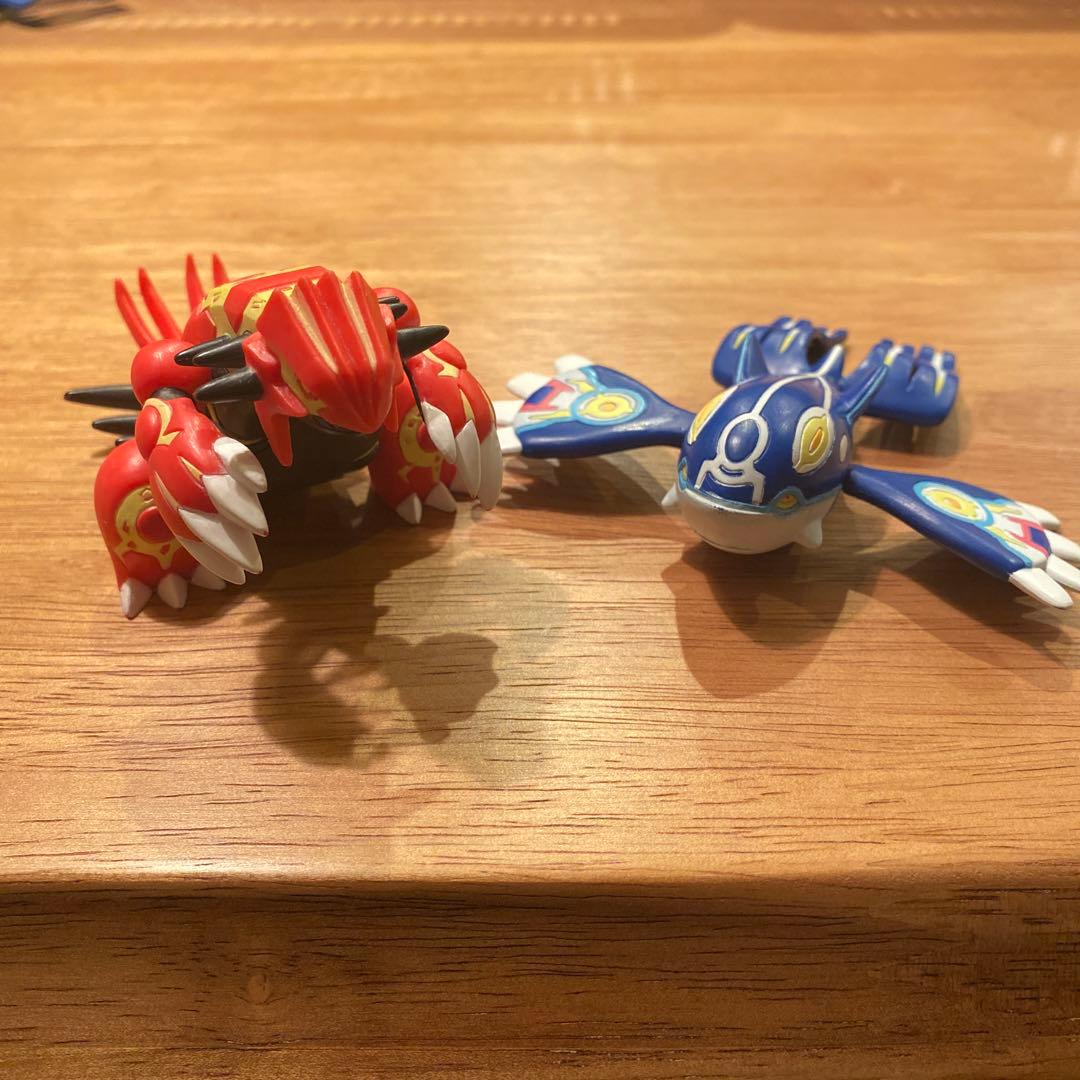 一点もの/激レア】ゲンシグラードン ゲンシカイオーガ ポーズ