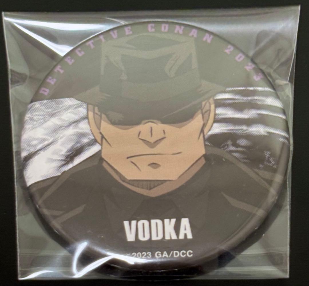 名探偵コナン ウォッカ缶バッジ - メルカリ