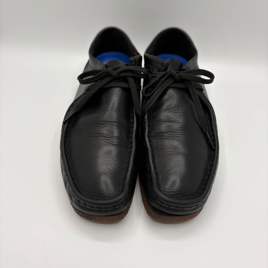 【Clarks】シェイカーⅡラン ワラビー モカシン 26.5cm 黒 軽量