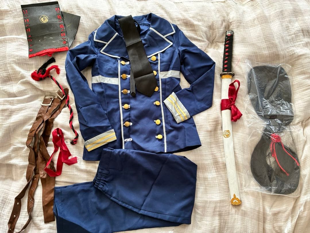 刀剣乱舞 鯰尾藤四郎　模造刀　ウィッグ　コスプレ衣装 フルセット 刀剣乱舞 鯰尾藤四郎 風 ウィッグ 刀剣乱舞 風 ウィッグ | コスプレ