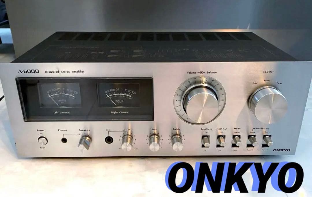 ONKYO プリメインアンプ A-6000 オンキョー - メルカリ
