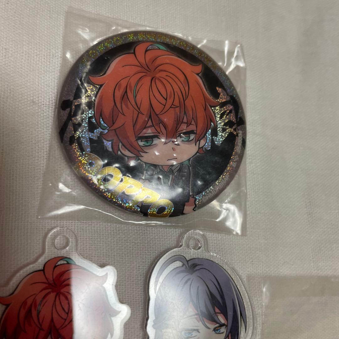 ヒプマイ アクスタ 缶バッジ 独歩 寂雷 セット カフェ ガチャ - メルカリ