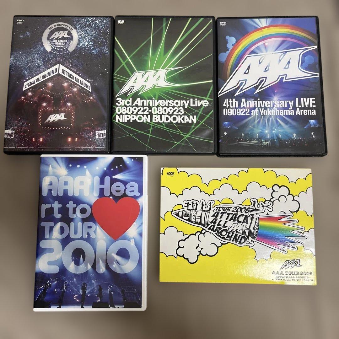AAA ライブ DVD まとめ売り - メルカリ