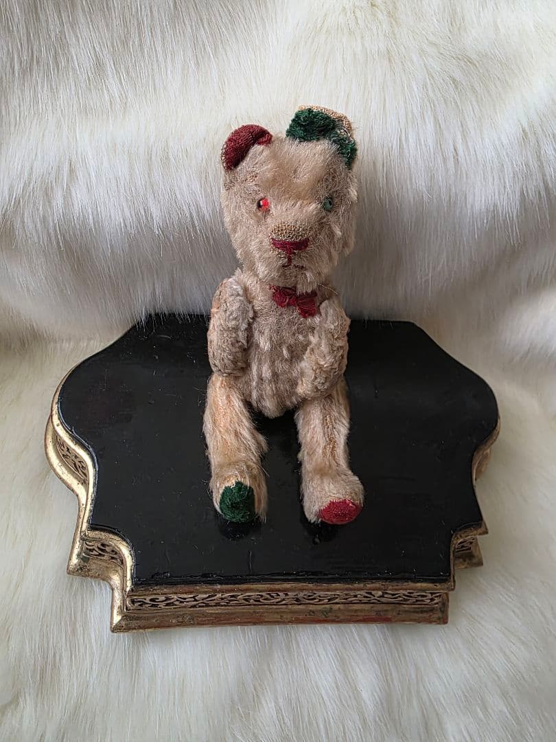 JPMベア　レアカラー　フレンチベア　アンティークテディベア フレンチベアー(2) JPM ベア フランス アンティーク 熊 - SNAP