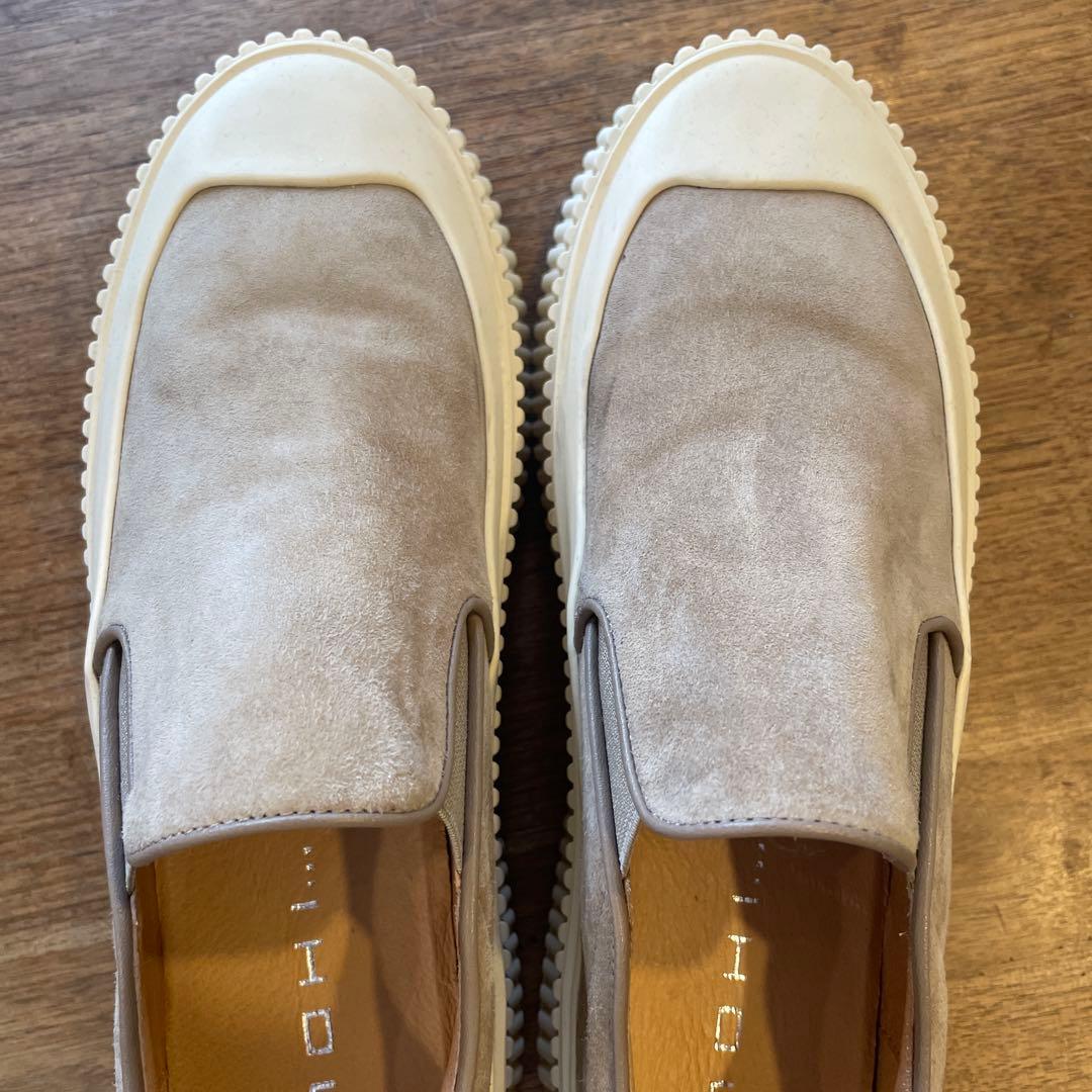 新品】MOHI ムートンサンダル ベージュ 37（24cm）箱付き