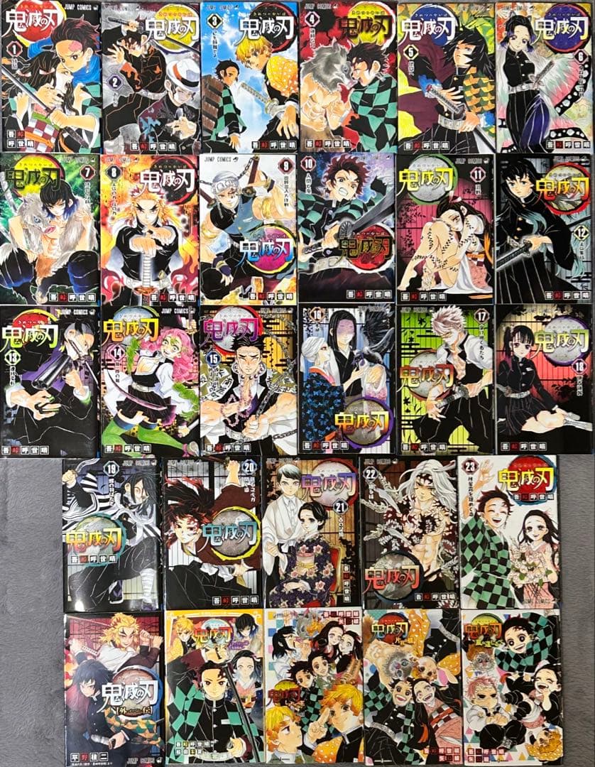 豪華28冊セット】鬼滅の刃 全23巻 ＋ 外伝 1冊＋ 小説・ノベライズ4冊