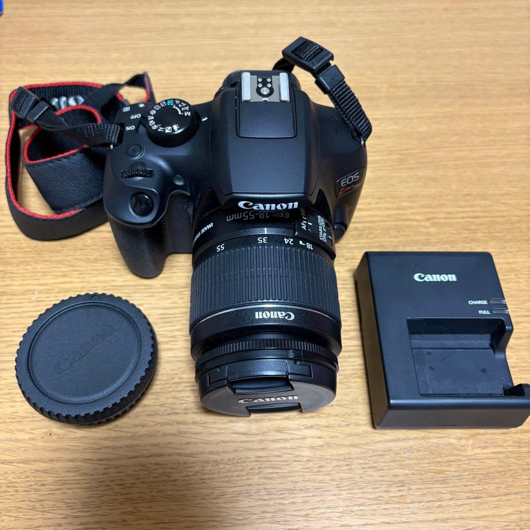 Canon EOS Kiss X80 一眼レフカメラ　ジャンク品 EOS Kiss キヤノン デジタル一眼 CANON X80 レンズキット 中古 Wi-Fi