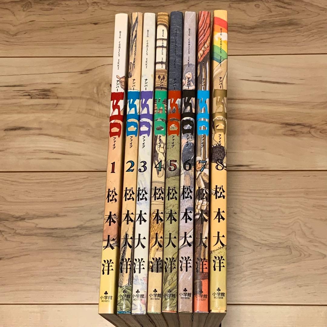 ☆ほぼ初版イラストカード付松本大洋ナンバーファイブ吾TAIYOMATSUMOTO