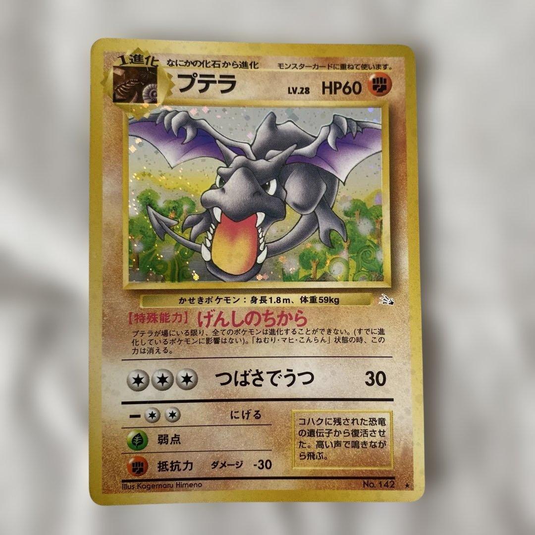 旧裏】プテラ No.142 ホロ - メルカリ