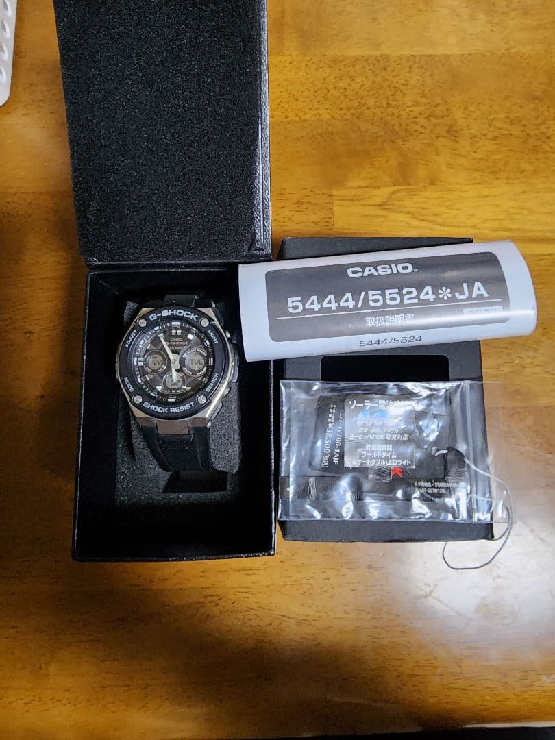 新品未使用 CASIO カシオ Gショック 腕時計 黒 ブラック シルバー gショック ジーショック G-SHOCK GA-2100SB-1A アナログデジタル 2100