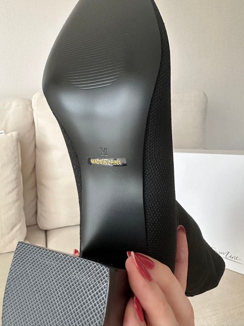 鈴木亜美さんニットブーツ Mサイズ ロングブーツ Suzuki Ami - メルカリ