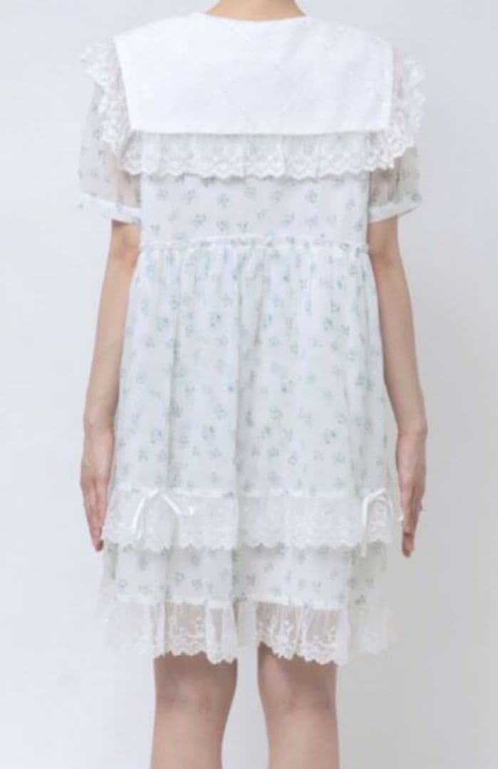 merry jenny airy petit flowerミニワンピース - メルカリ