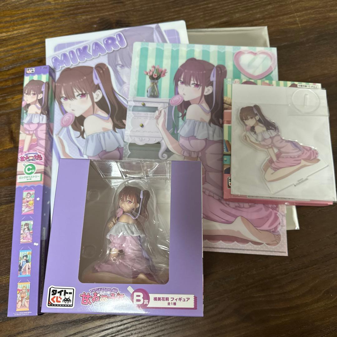 タイトーくじ 「2.5次元の誘惑」 甘いお菓子の誘惑 橘美花莉セット