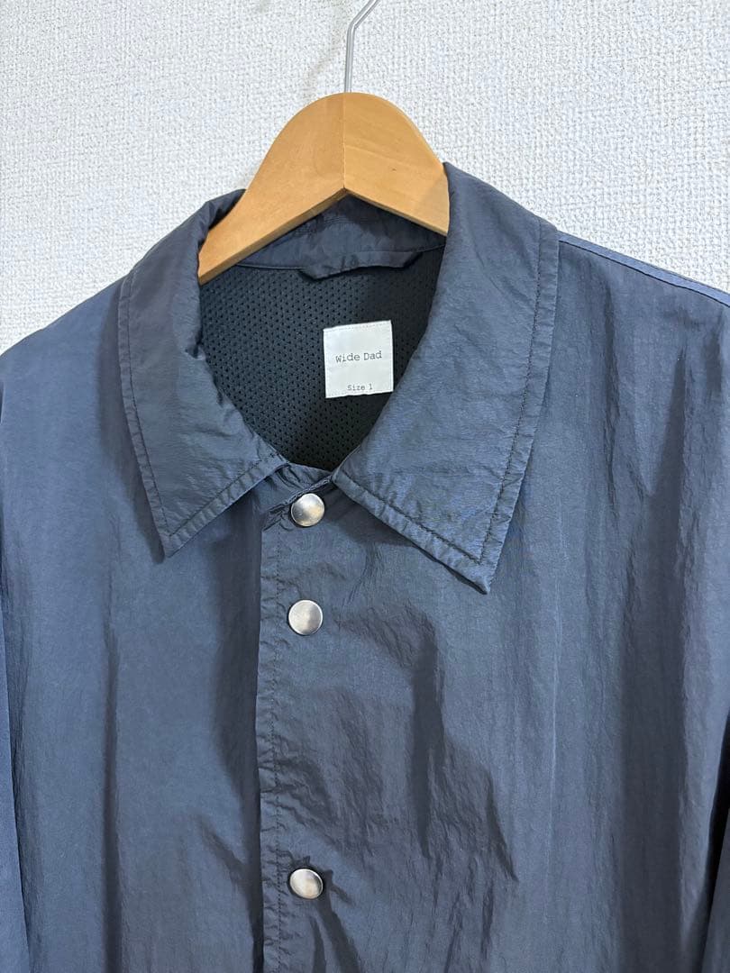 完売品 Wide dad 25SS NYLON COACH JACKET 1 - メルカリ