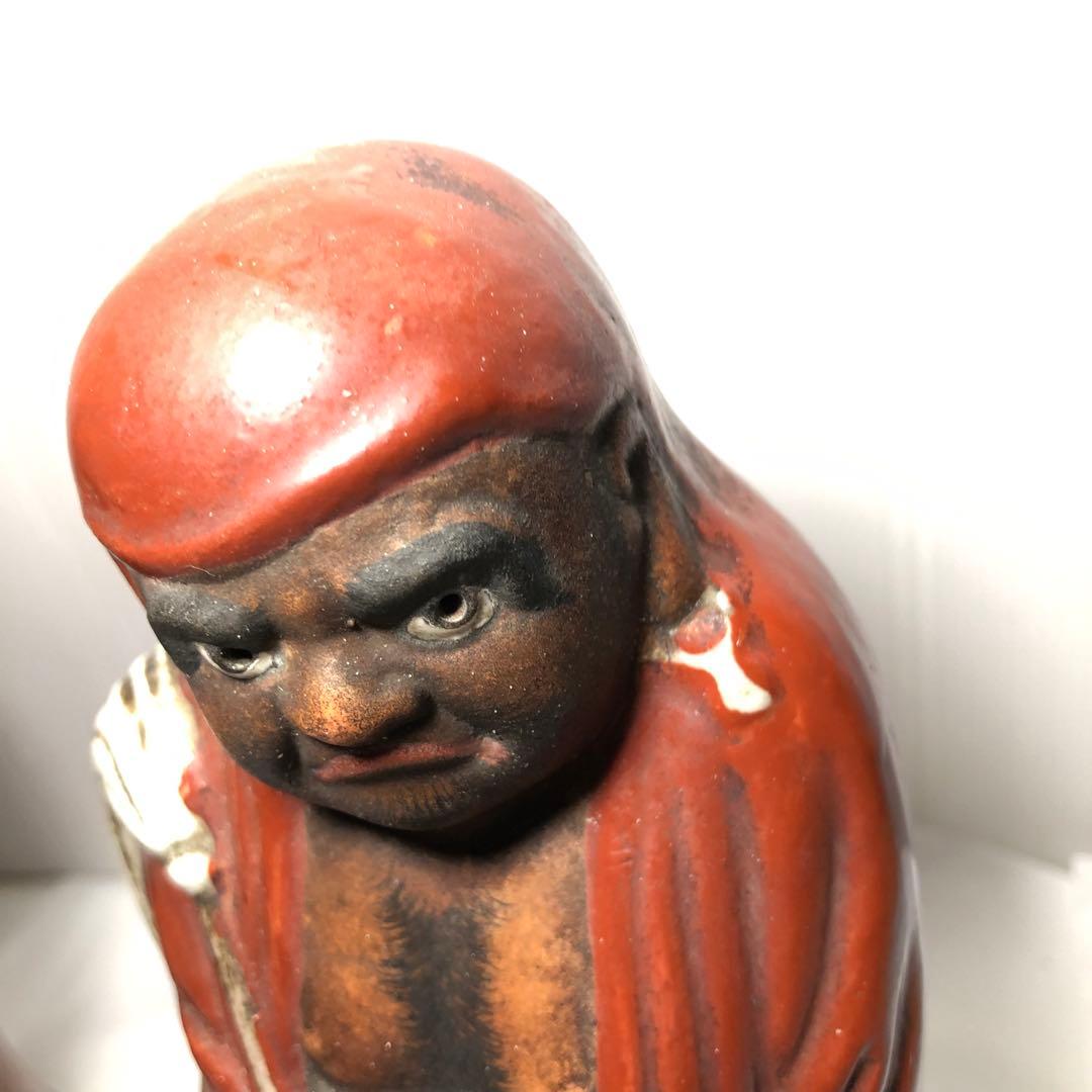 達磨大師像 達磨 置物 陶磁器 骨董 2体セット - メルカリ