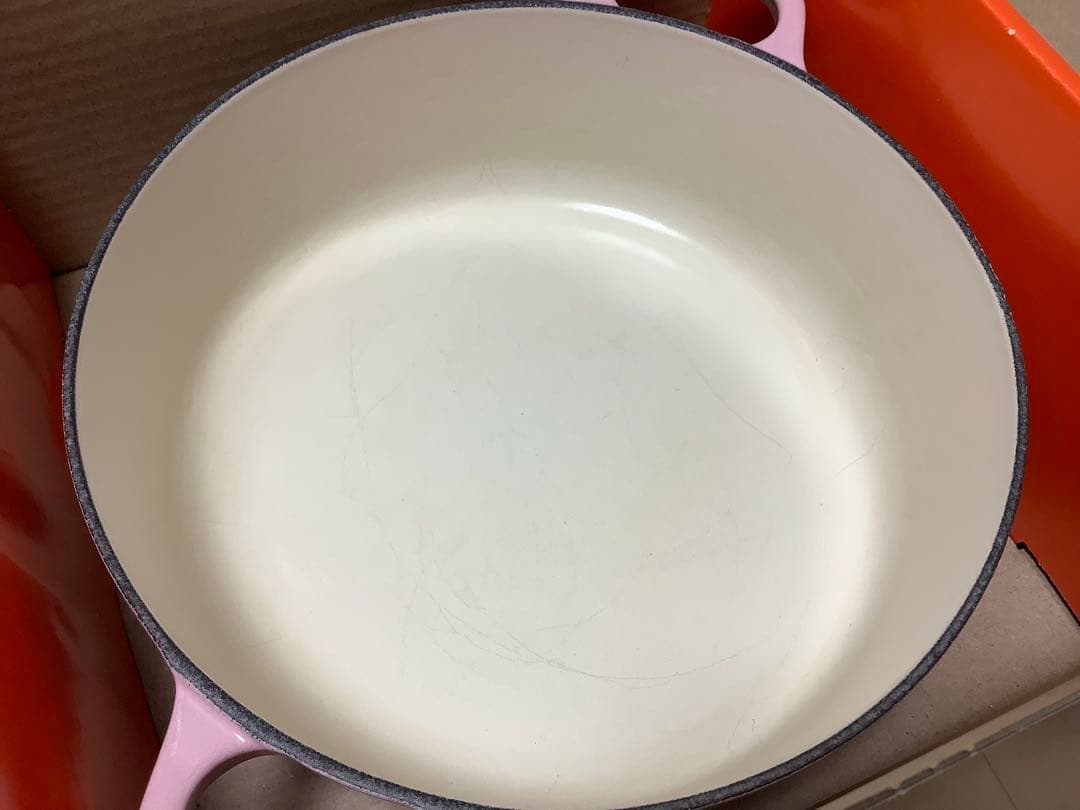 ル・クルーゼ ココットロンド BASSE TRADITION シフォンピンク ル