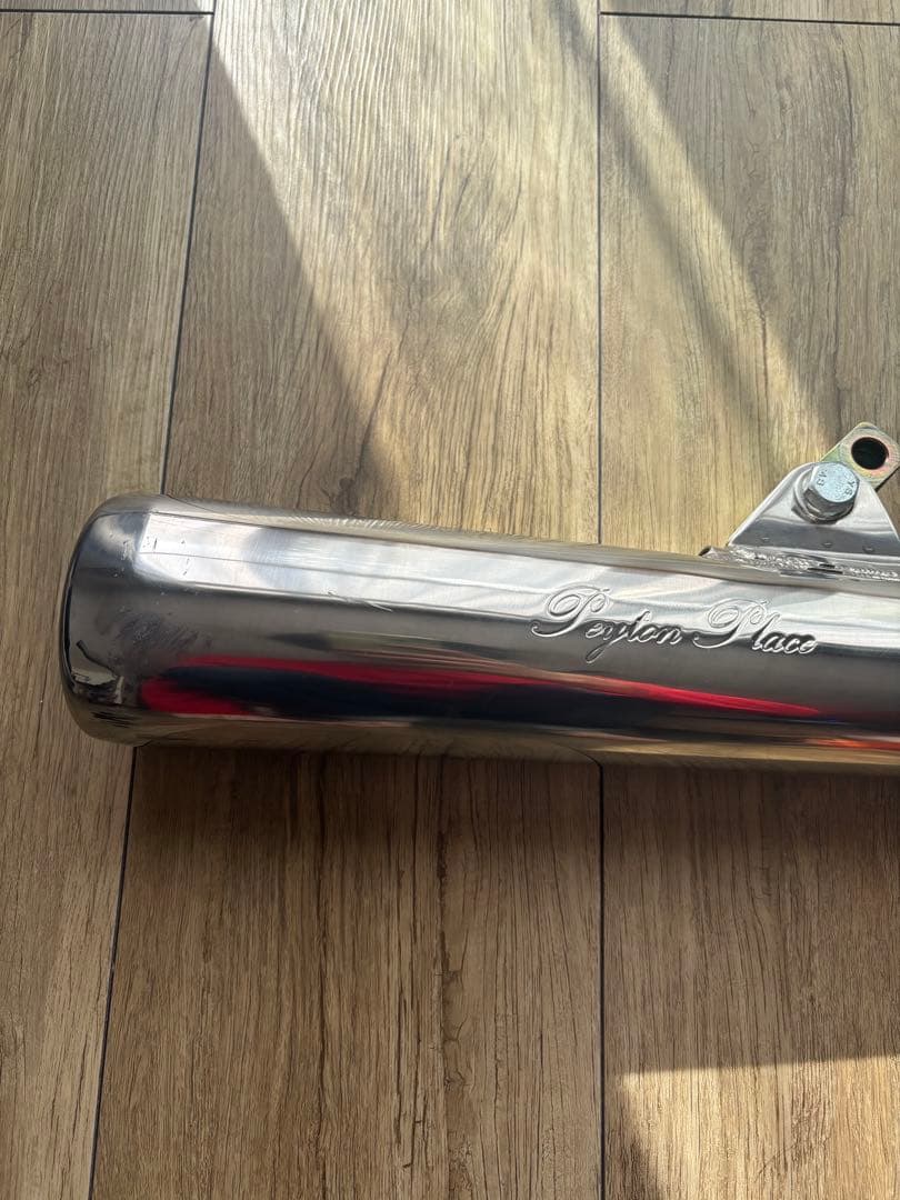 ペイトンプレイス コンチマフラー Wサイレンサー SP-120 sr400 - メルカリ