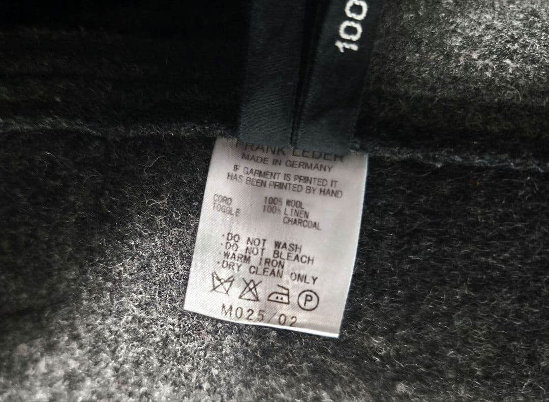 フランクリーダー ヘビーローデンウール ダッフルコート М